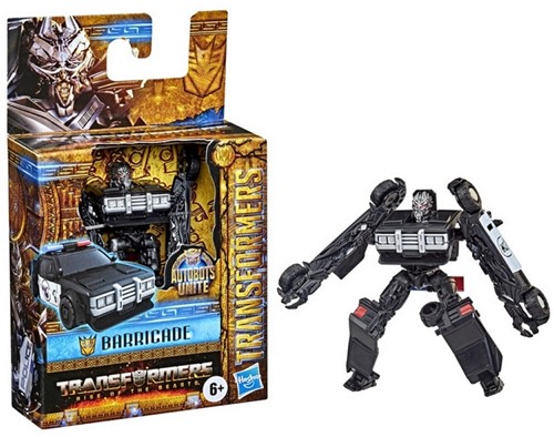 Transformers Rise of the Beasts Autobots Unite Barricade 3' Action Figure