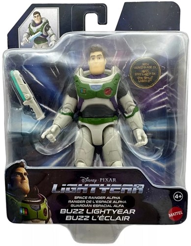 Disney Lightyear Action Figurine 12,7cm avec accessoires Space Ranger Alpha