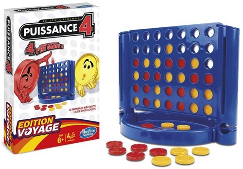 Hasbro Puissance 4 Jeu 16x23,5cm (Langue : Français)