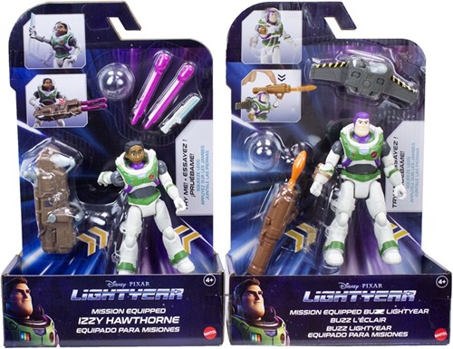 Lightyear Mission equiped & Izzy Hawthorne Figure 2 assorted