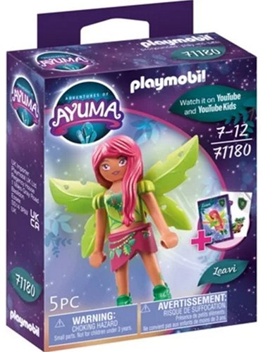 Playmobil Adventures of Ayuma Fée de la Forêt Leavi 9x13cm