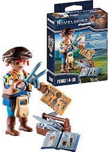 PLAYMOBIL Novelmore Dario avec outils 9x12cm