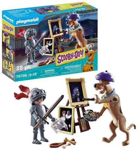 Playmobil Scooby Doo! Aventure avec Black Knight 14.5x18.5cm