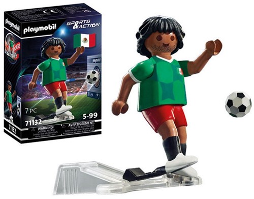 Playmobil Sports & Action Joueur Mexique 9.5x14.5cm