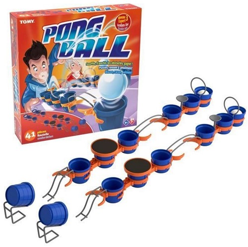 Pong Ball Game 23x27cm (FR/DE)