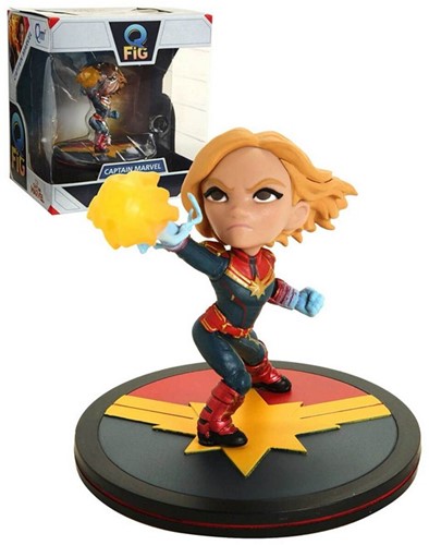 Q-fig Marvel Capain Marvel 14x15cm