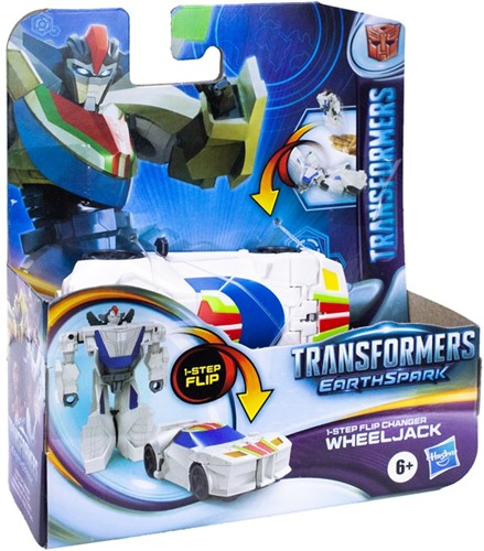 Transformers Earth Spark 1 Step Flip Wheeljack